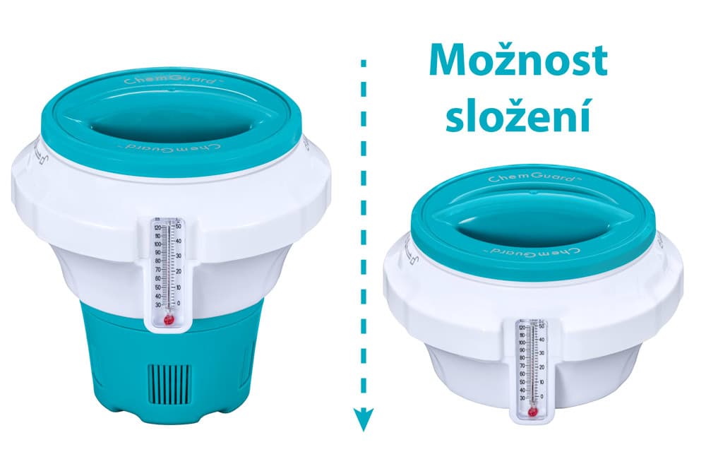 Bestway Bazénový chemický plovák s teploměrem a ochrannou rukavicí ChemGuard - 58701 - náhled 4