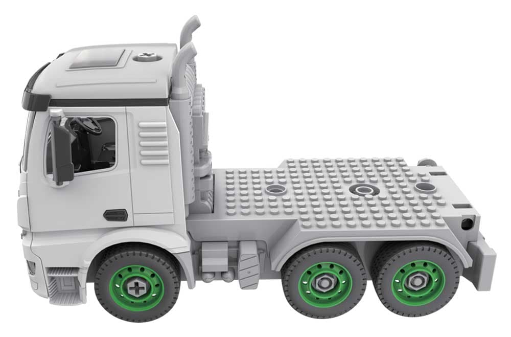 Kids World Logická stavebnice LOGIS AUTO popeláři 48 dílků, 1:14 - náhled 2