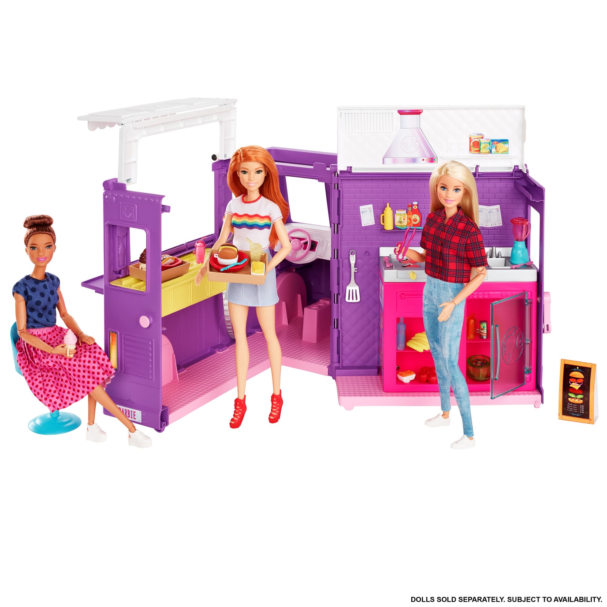Mattel Barbie pojízdná restaurace - náhled 4