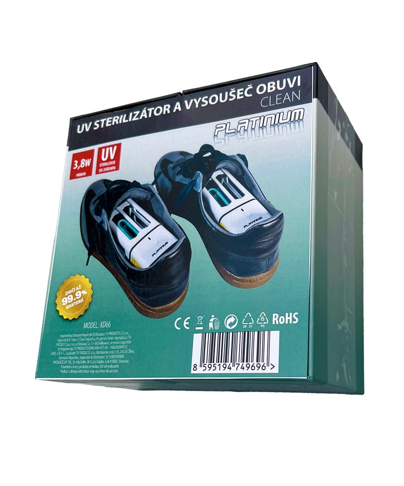Platinium UV sterilizátor a vysoušeč obuvi CLEAN XD66 - náhled 2