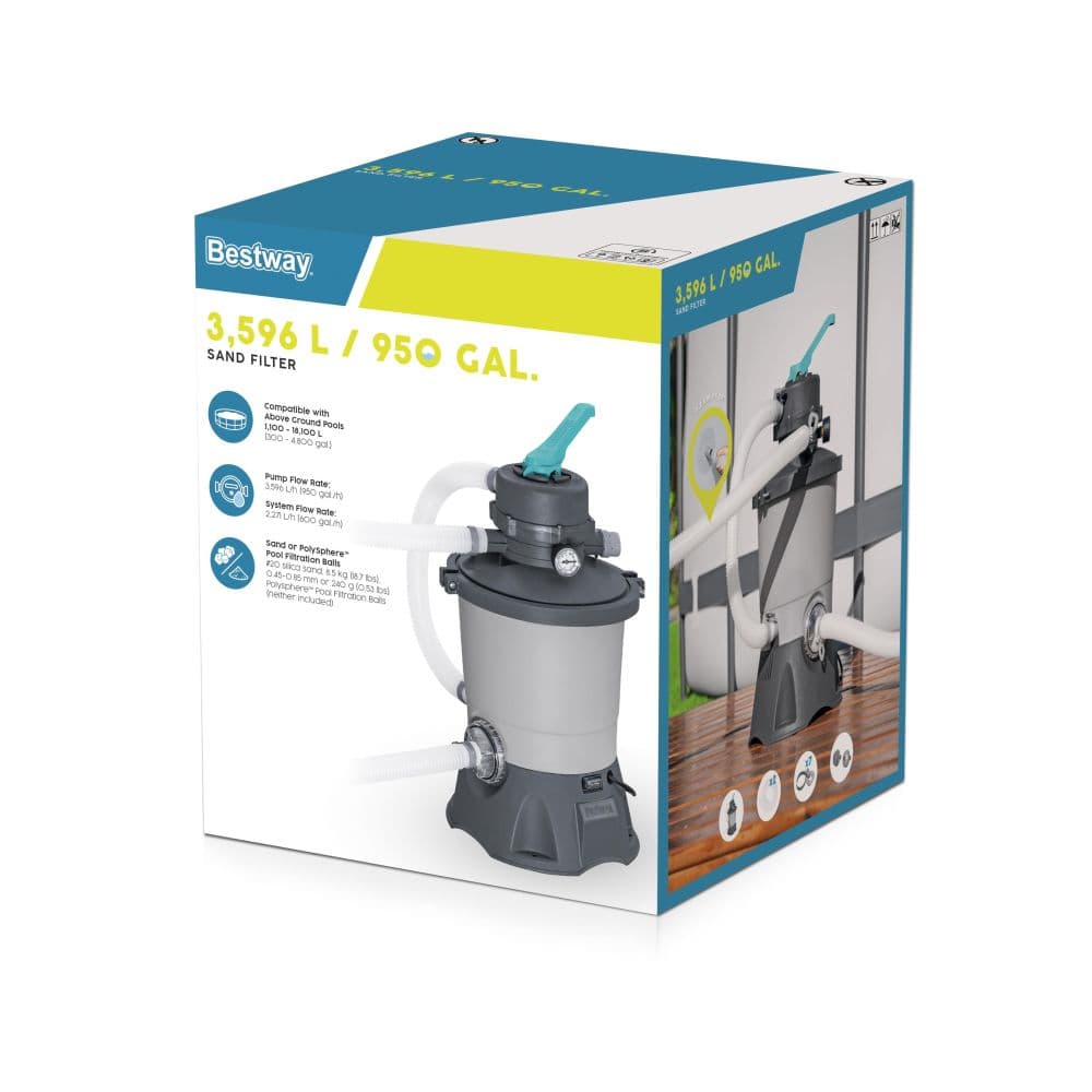 Bestway 58515 Písková filtrace STANDARD EVO 3596 l/hod - náhled 4