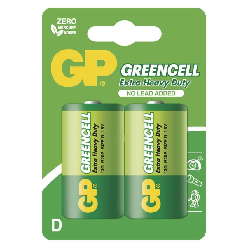 GP Batteries Super D 2ks 1013412000