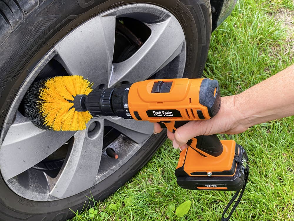 Profi Tools Čisticí kartáče do vrtačky sada 3 ks - náhled 3