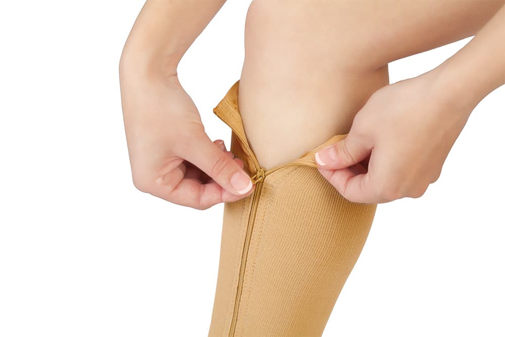 Wellife Kompresní punčochy FIT se zipem 2XL tělové - náhled 2