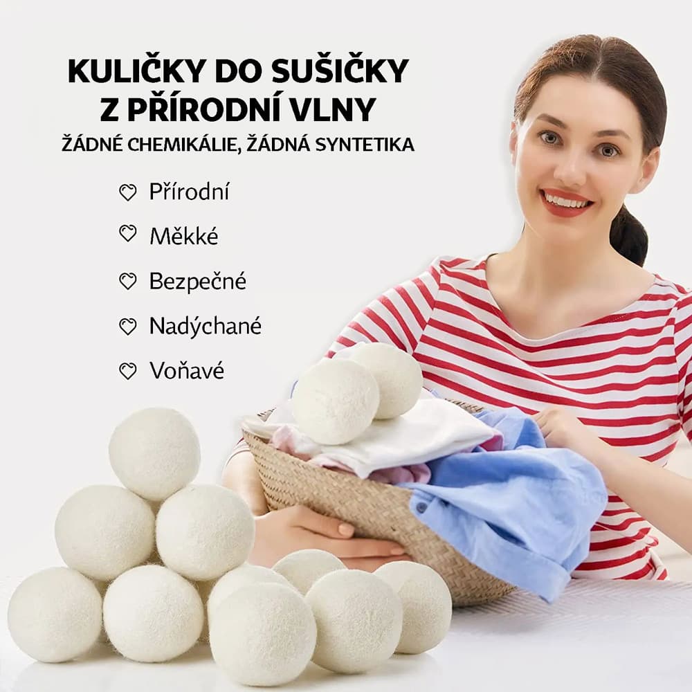 MAXXX Vlněné koule do sušičky NaturalPro 3 ks - náhled 5