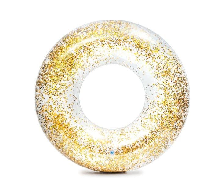 Intex 56274 Nafukovací kruh Sparkling Glitter růžová - náhled 5