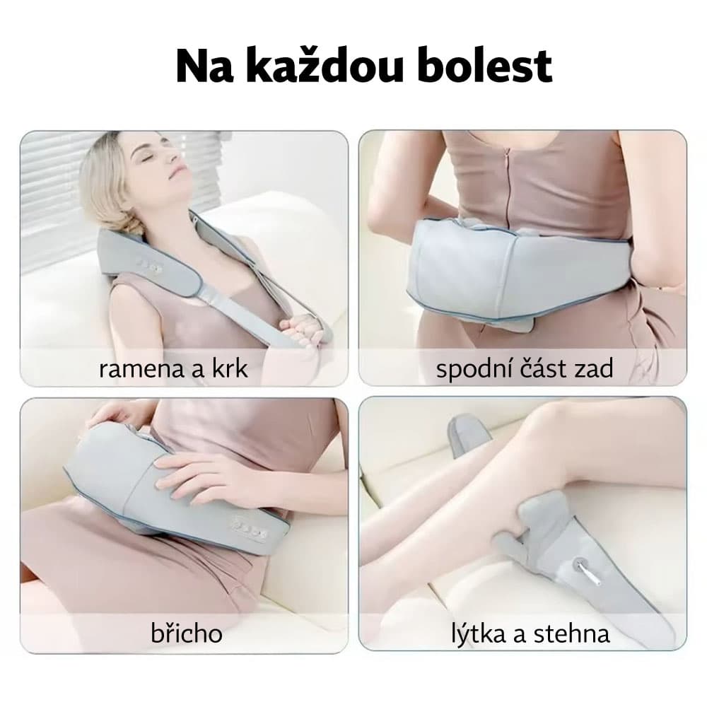 Wellife Masážní límec na krk a ramena NECKY ZC-318 mini S - náhled 3