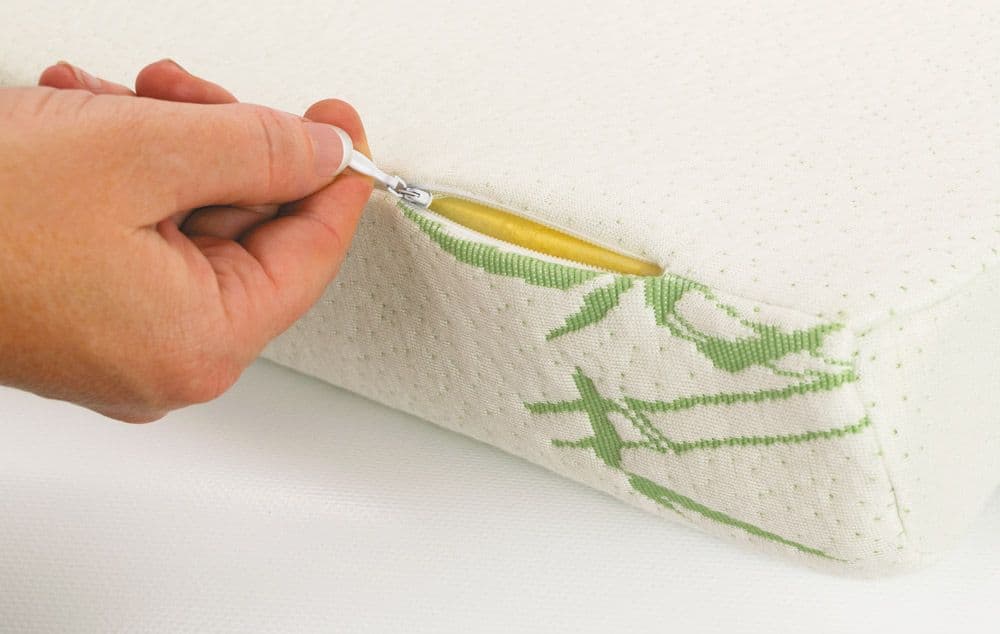 Romeo Klínový podhlavník MEMORY BAMBOO 80 x 40 x 15 cm - náhled 5
