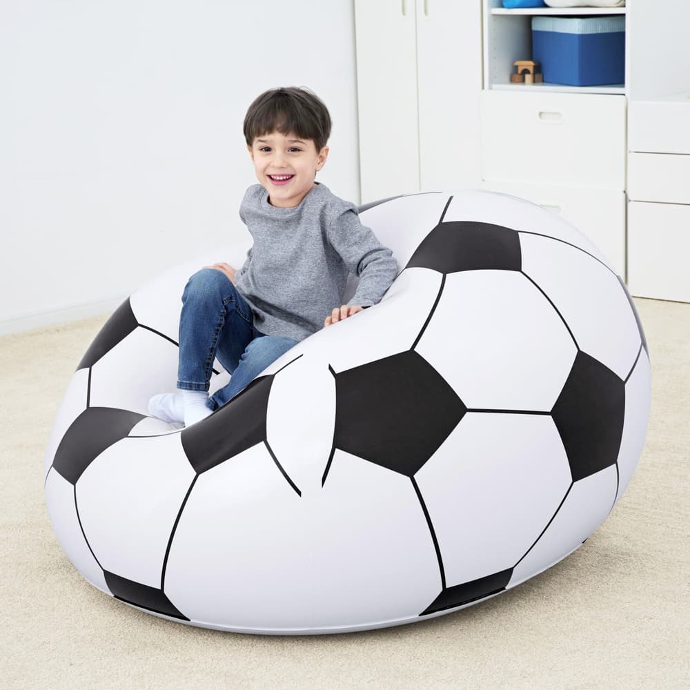 Bestway Nafukovací křeslo F01 fotbalový míč 114 x 112 x 66 cm - náhled 2
