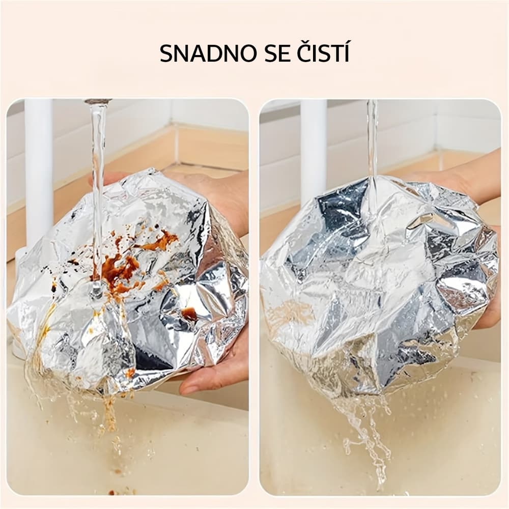 De Gusto Jednorázový obal na potraviny ELASTIC ALU 20 ks - náhled 4