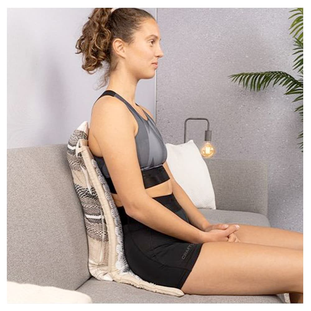 Wellife Akupresurní podložka VITAL FIT 68 x 42 cm, béžová - náhled 5
