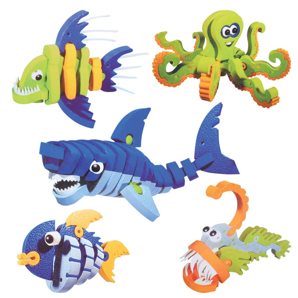 Kids World  3D pěnové puzzle Mořský svět 235 dílků - náhled 2