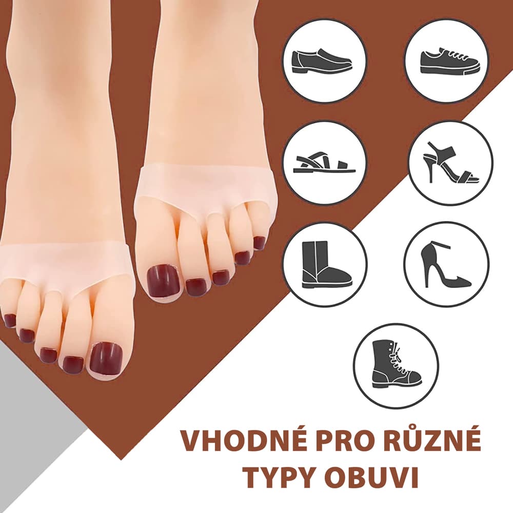 Wellife Gelové polštářky pod klenbu chodidla, tělové, 1 pár - náhled 4