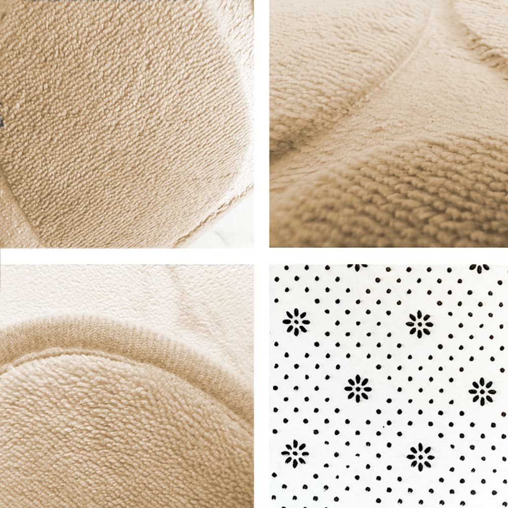 HomeLife Koupelnová předložka SOFT FOAM 40 x 60 cm obdélník, béžová, KP4060 - náhled 3