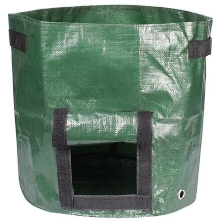 Garden King Pytel na pěstování ovoce a zeleniny VEGGIE 45 litrů, textil, 35 x 50 cm, zelený - náhled 3