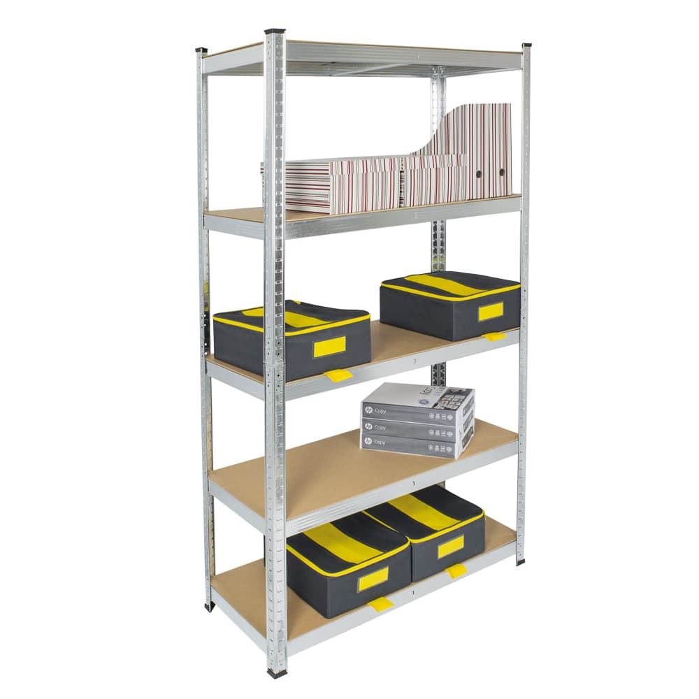 Profi Tools Kovový regál ZEUS 180 x 90 x 40 cm 5 polic TC-030C - náhled 4