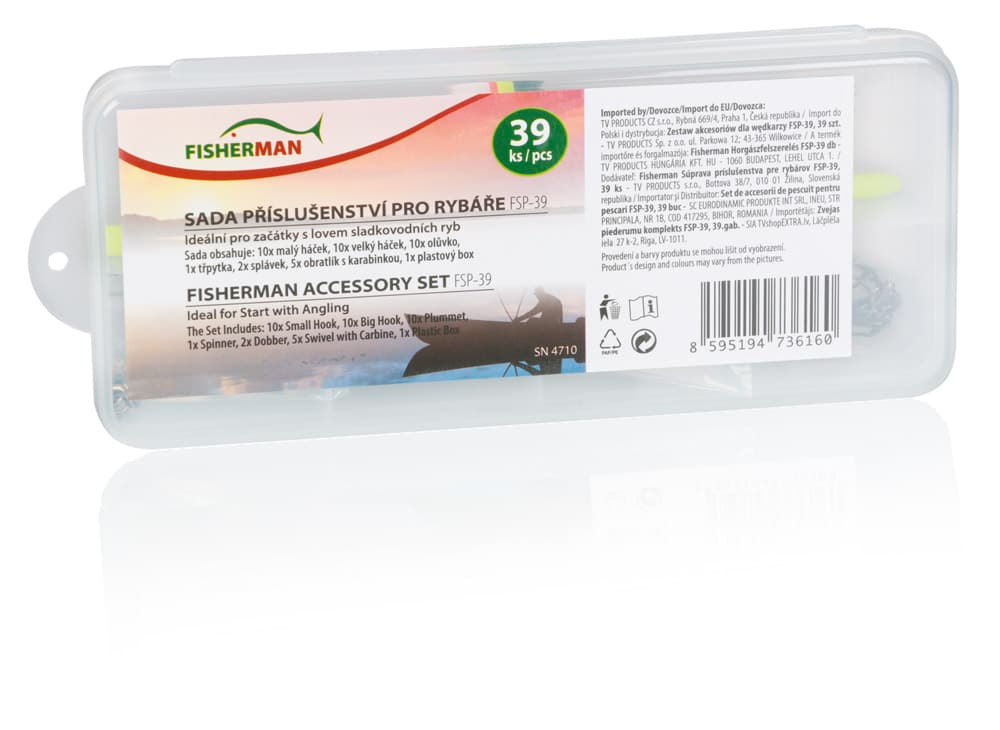Fisherman Sada příslušenství pro rybáře 39 ks FSP-39 - náhled 4
