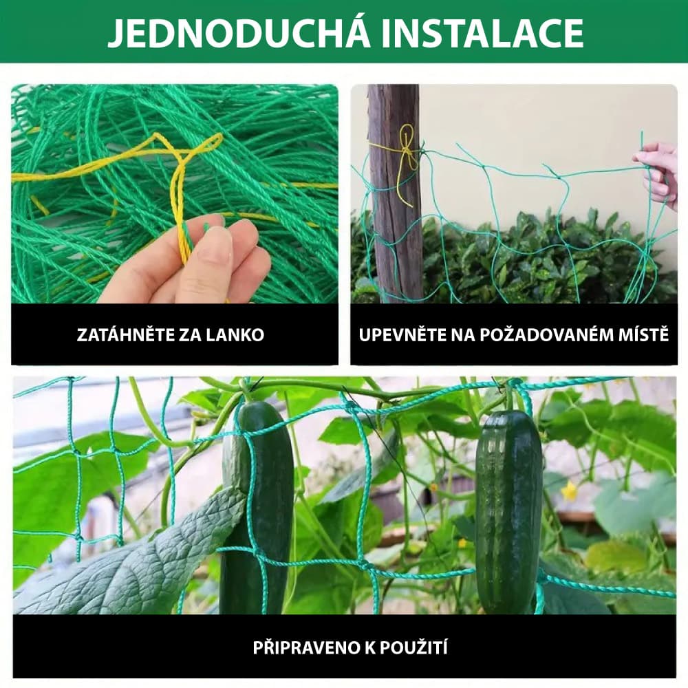 Garden King Opěrná síť pro popínavé rostliny 0,9 x 1,8 m - náhled 3