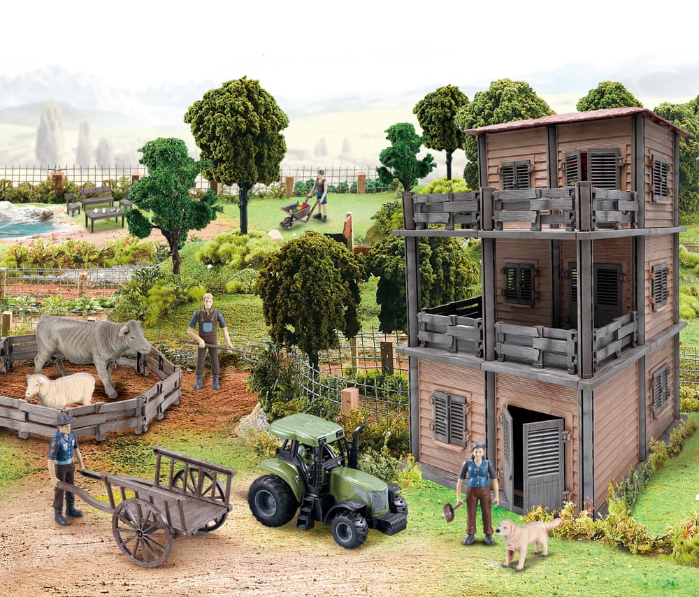 Kids World Stavebnice farma 311 ks - náhled 2