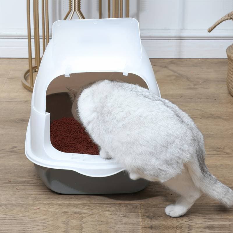 ProPet Toaleta pro kočky krytá s filtrem a dvířky 50 x 37 x 34 cm CAT101 - náhled 2