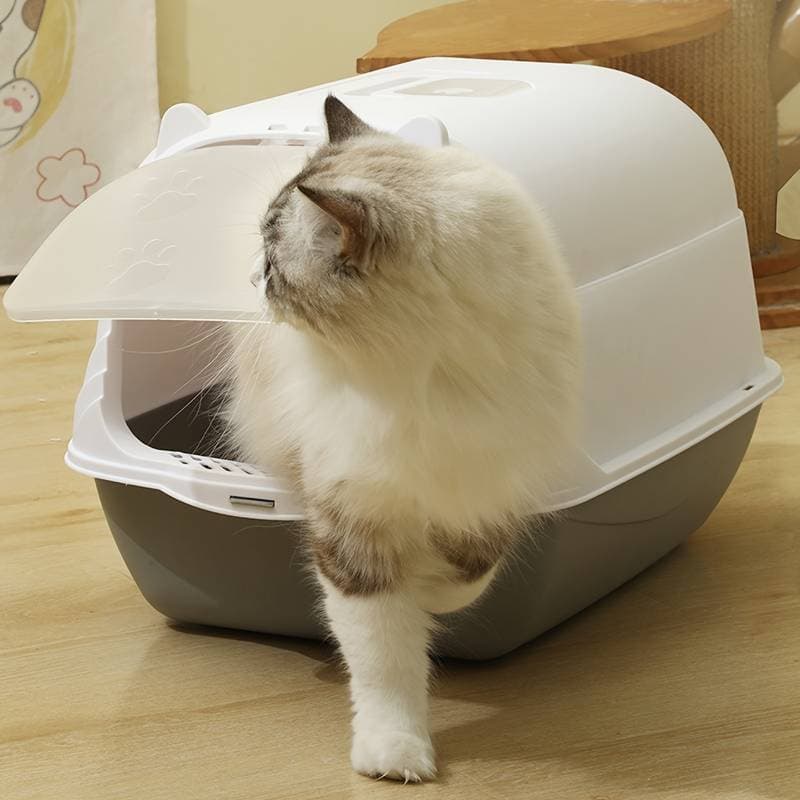 ProPet Toaleta pro kočky krytá s filtrem a dvířky 50 x 37 x 34 cm CAT101 - náhled 3