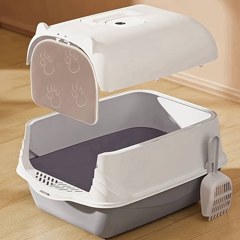 ProPet Toaleta pro kočky krytá s filtrem a dvířky 50 x 37 x 34 cm CAT101 - náhled 4