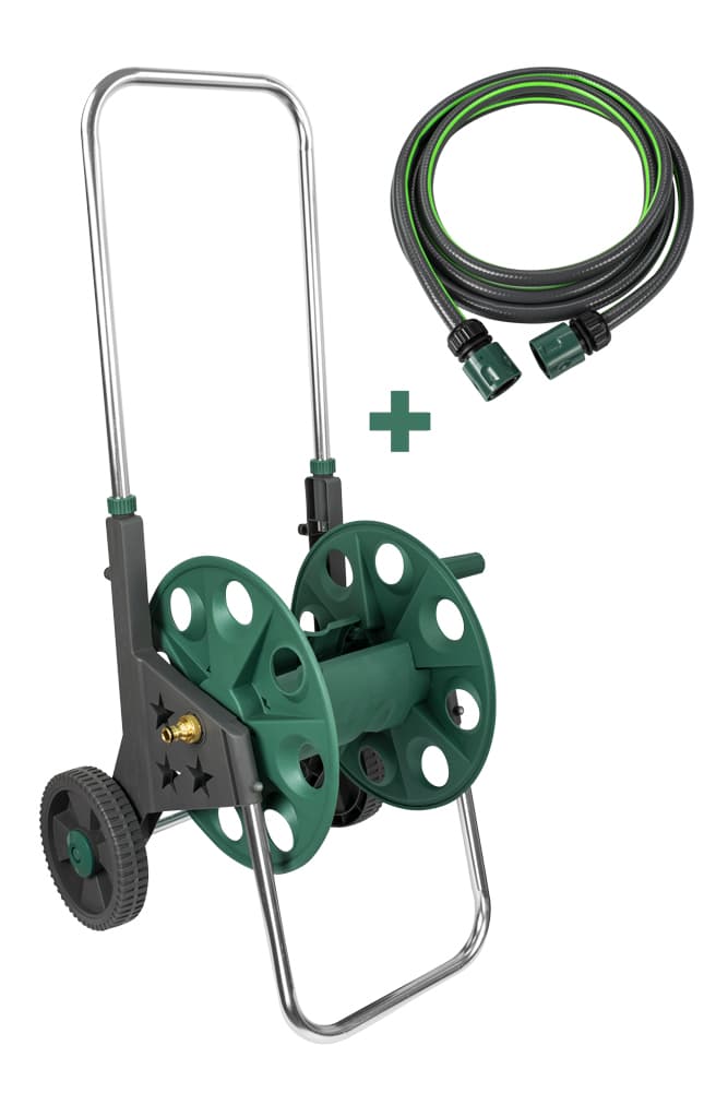 Garden King Pojízdný vozík PROFI na hadici 1/2" 60 m HL069-9C - náhled 2