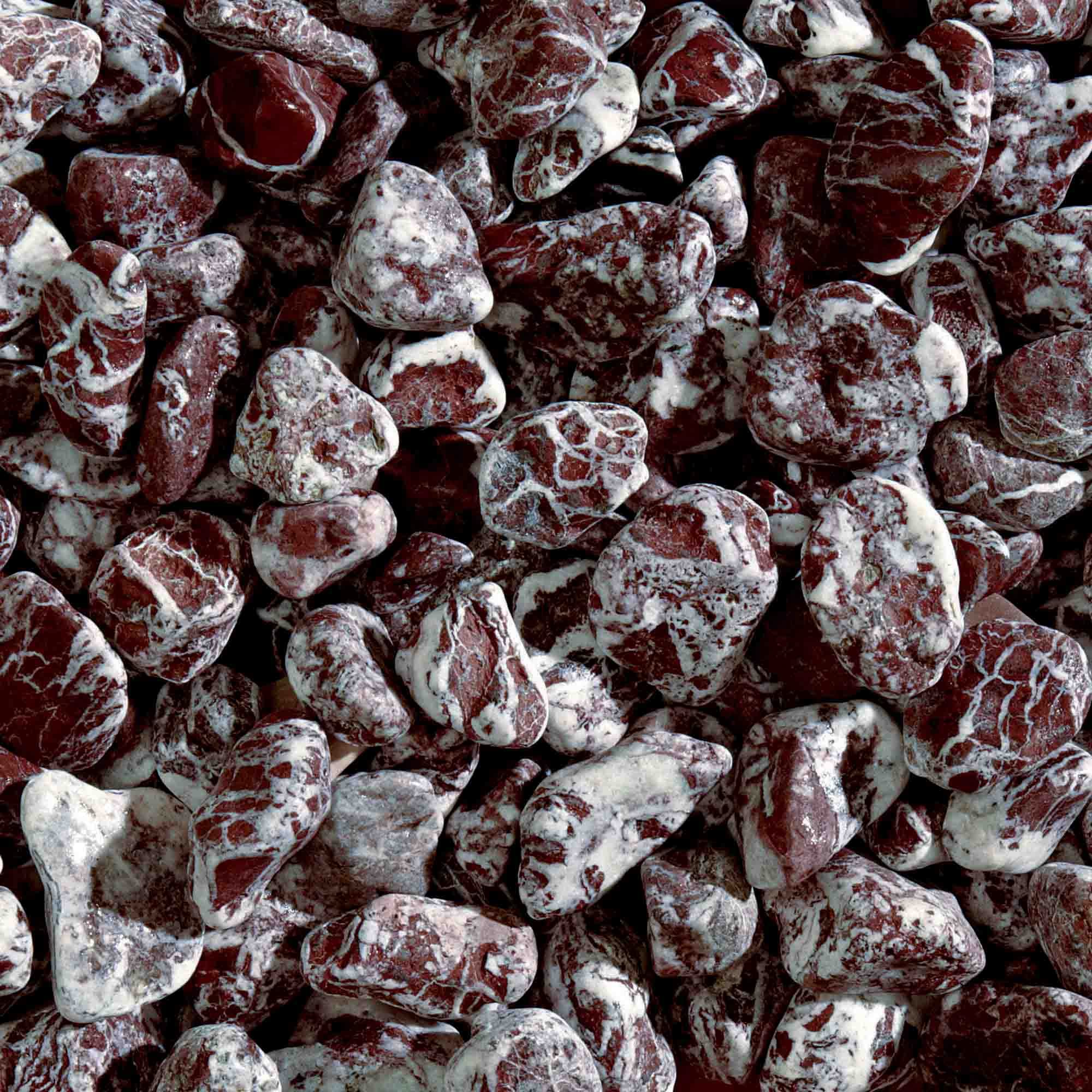 Zafido (distributor) Okrasné valounky Rouge Royal 25 - 40 mm 20 kg