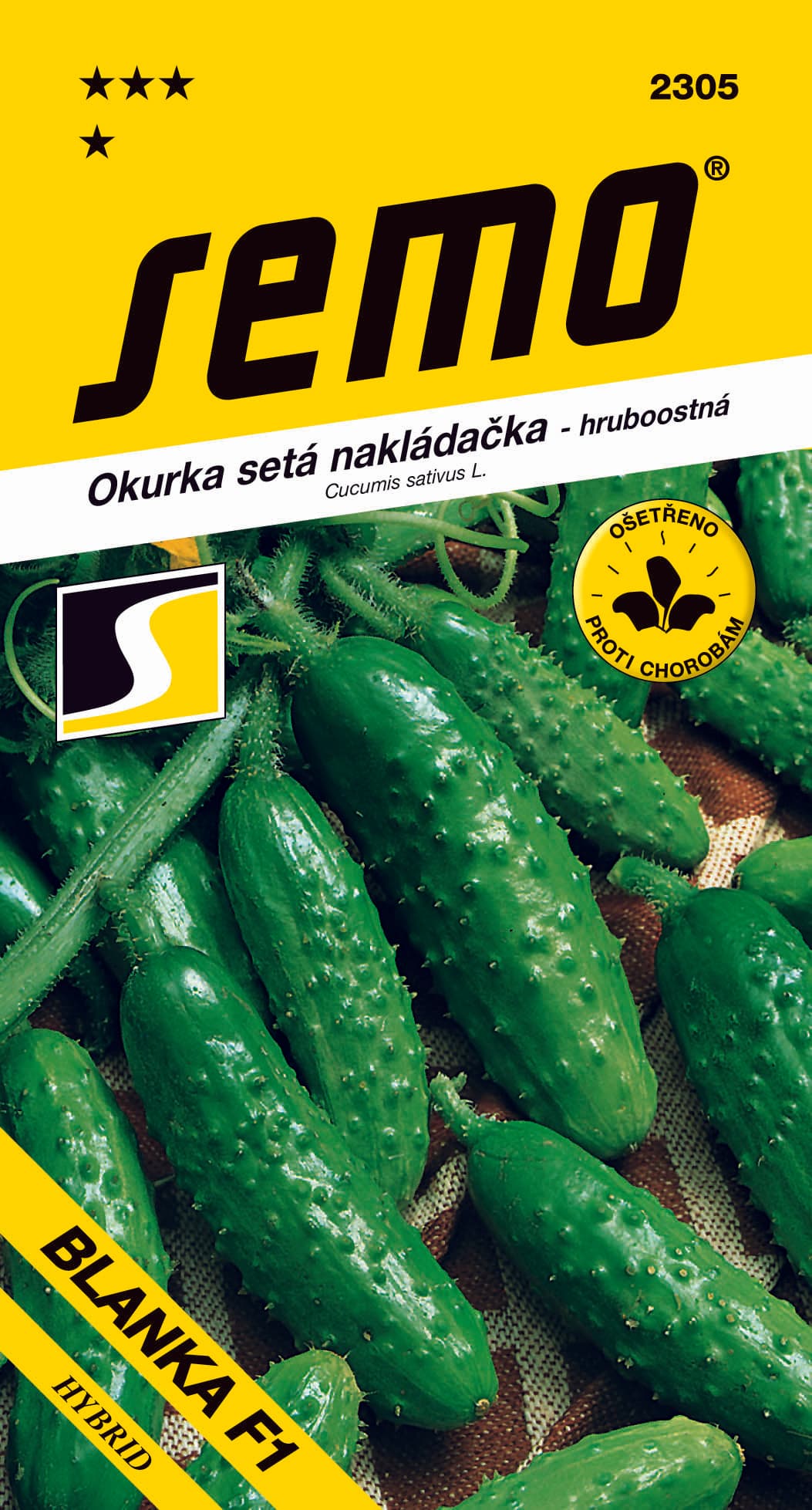 SEMO Okurka setá nakládačka Blanka F1 – hruboostná