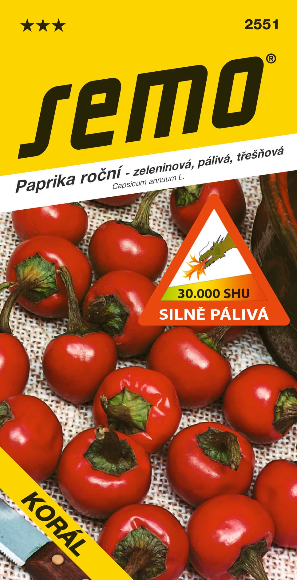 SEMO Paprika Korál - pálivá