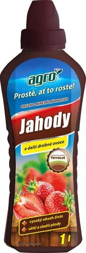 AGRO CS AGRO Organominerální kapalné hnojivo na jahody a drobné ovoce 1 l