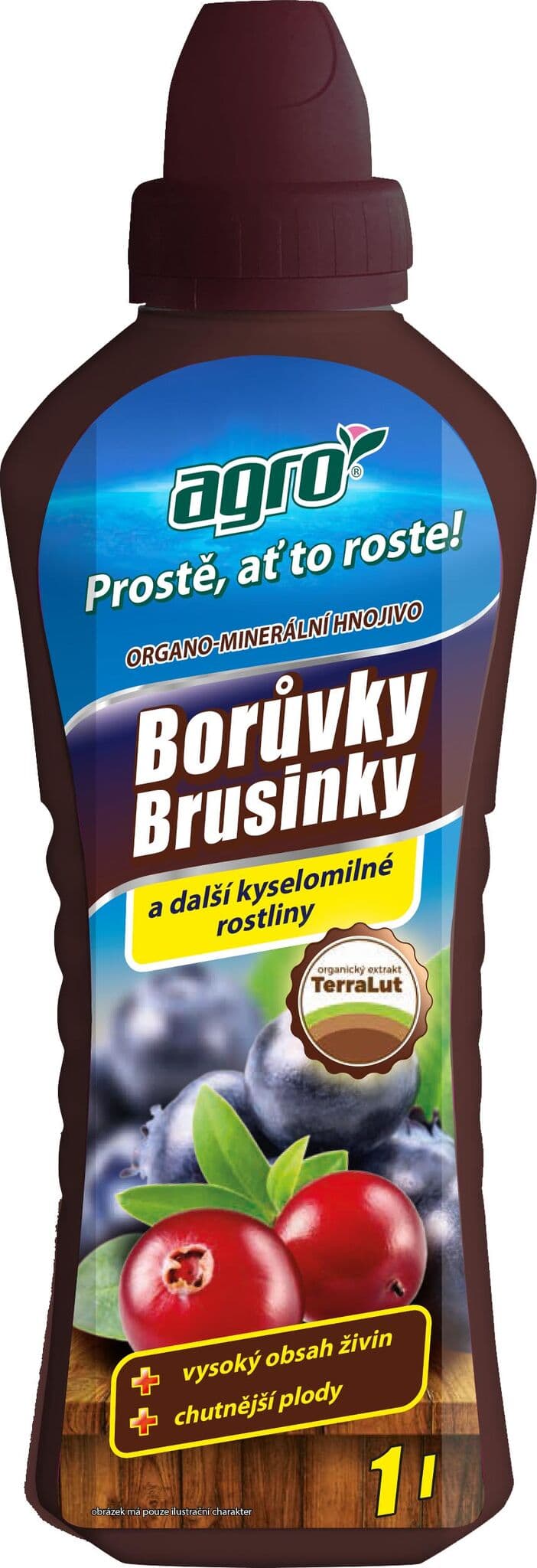 AGRO CS AGRO Organominerální kapalné hnojivo na borůvky a brusinky 1 l