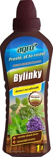 AGRO CS AGRO Organominerální kapalné hnojivo na bylinky 1 l