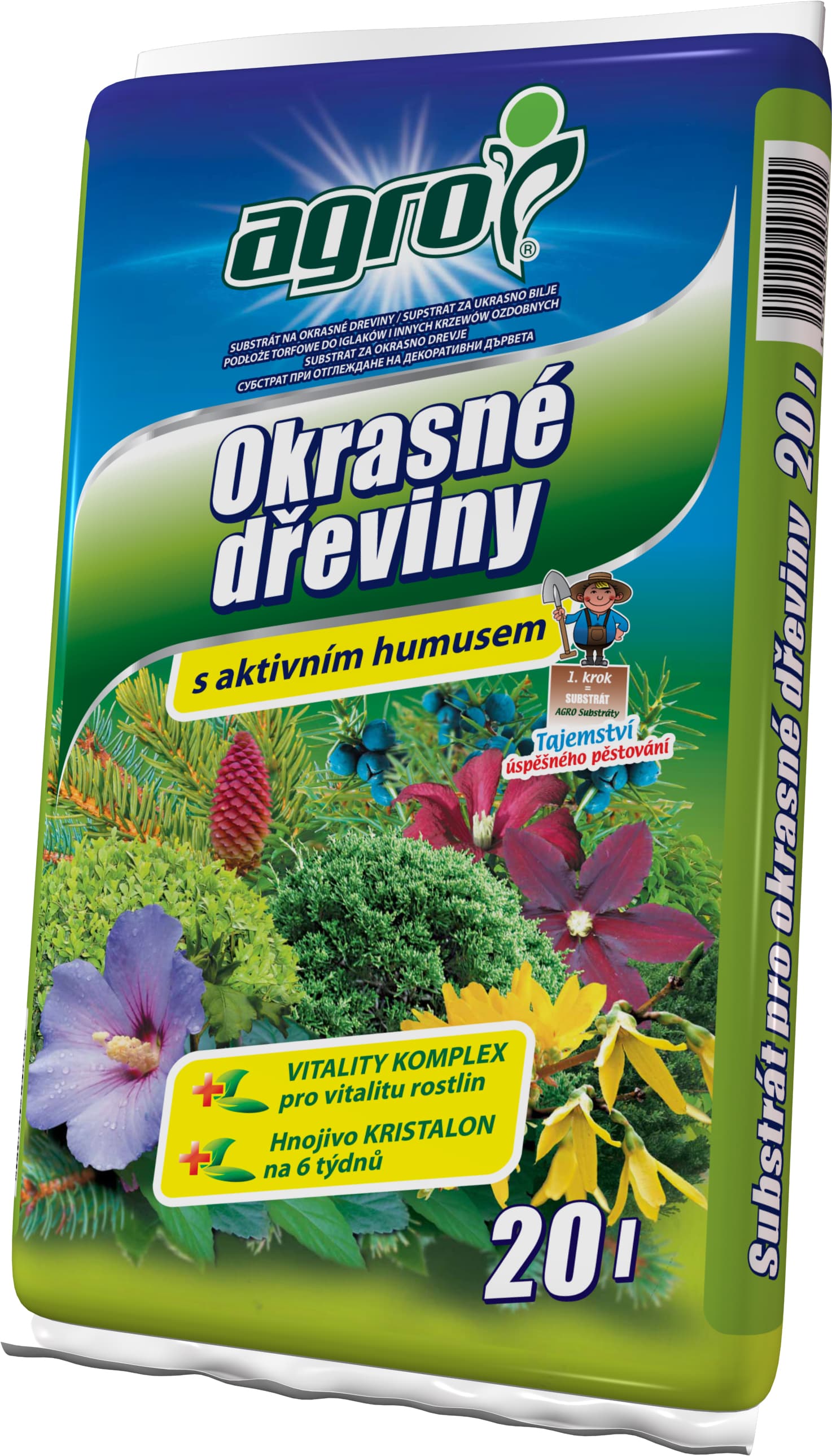 AGRO CS AGRO Substrát pro okrasné dřeviny 20 l