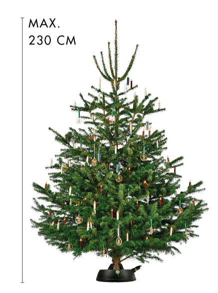 Krinner Stojan na vánoční stromek Green Line Grip S 34 cm zelený - náhled 2