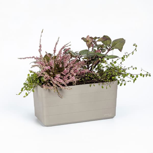 Plastia Samozavlažovací truhlík Berberis taupe/slonová kost 40 cm - náhled 2