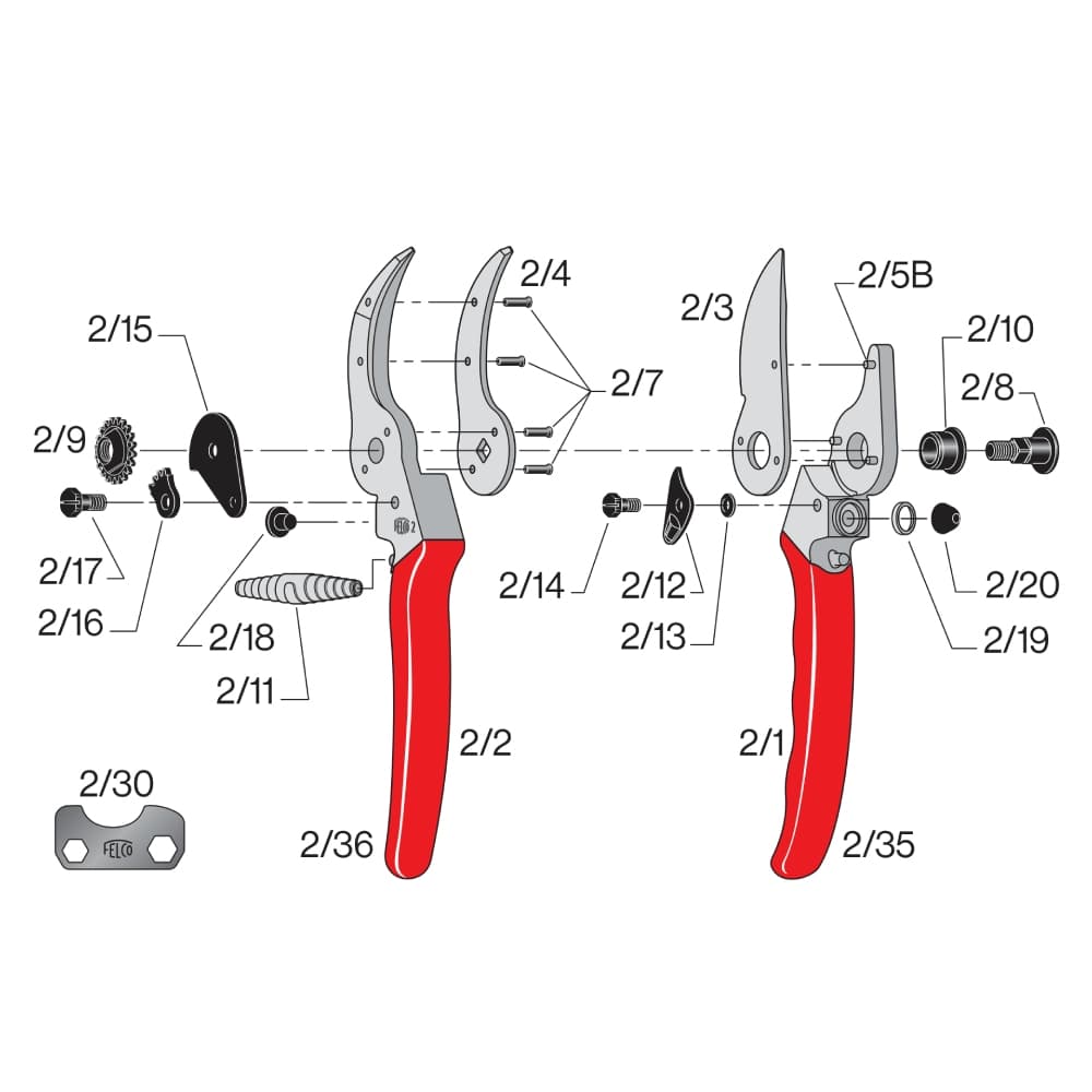Protiostří Felco 2/4 (Felco 2) - náhled 3
