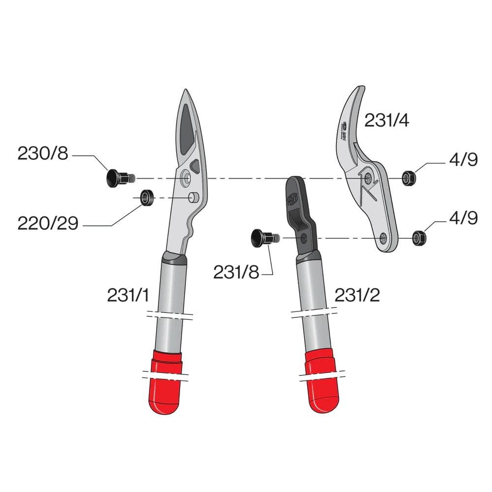 Protiostří Felco 231/4 (Felco 231) - náhled 3