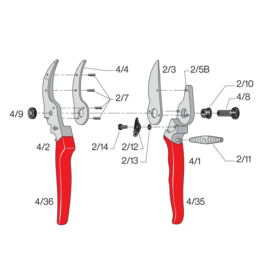 Protiostří Felco 4/4 (Felco 4; 4CH) - náhled 3