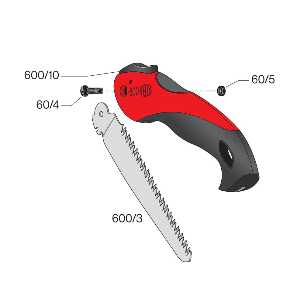 Náhradní plátek Felco 600/3 (Felco 600) - náhled 3