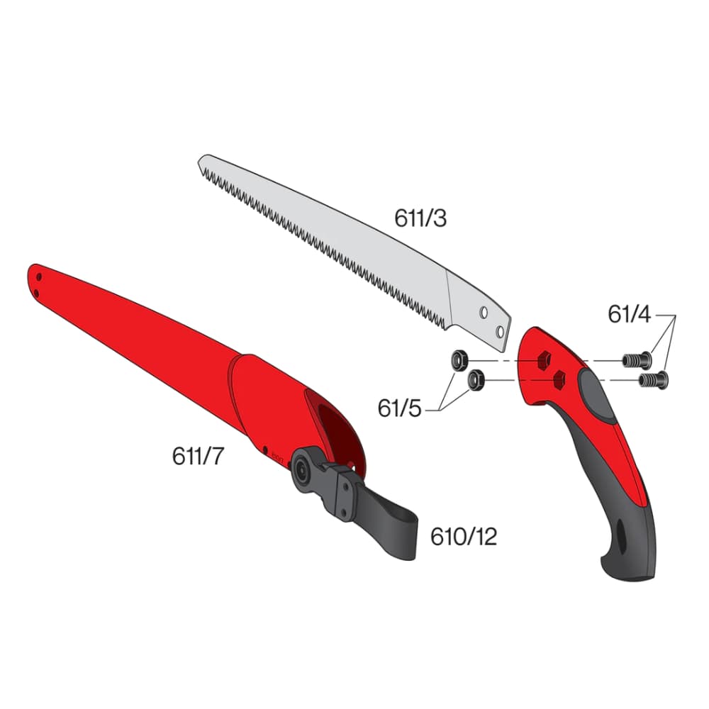 Náhradní plátek Felco 611/3 (Pilka Felco 611) - náhled 3
