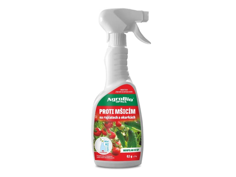 AgroBio PROTI mšicím na rajčatech a okurkách (Mospilan 20 SP)