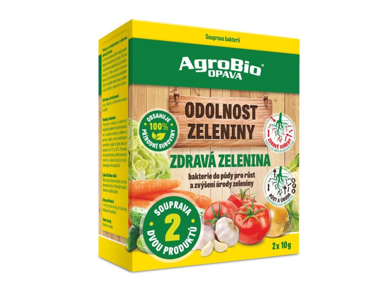 AgroBio ZDRAVÁ zelenina - odolnost zeleniny - bakterie