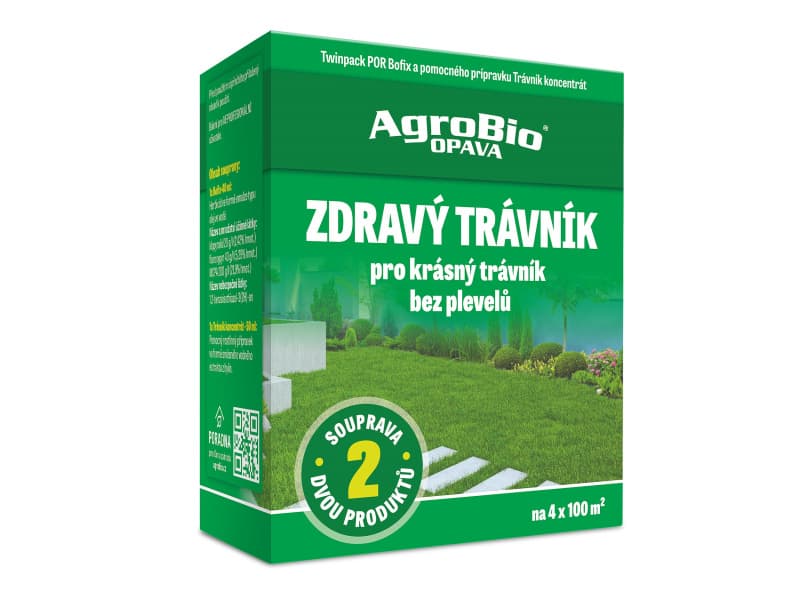 AgroBio ZDRAVÝ trávník - pro krásný trávník bez plevelů