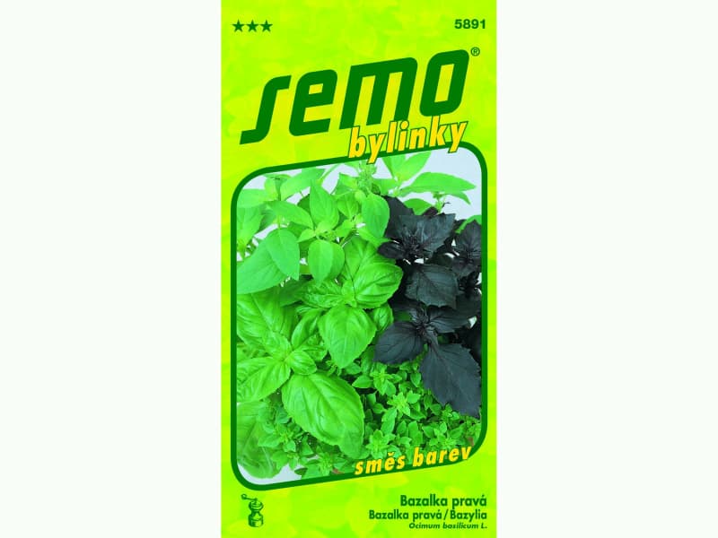 AgroBio Bazalka SMĚS BAREV