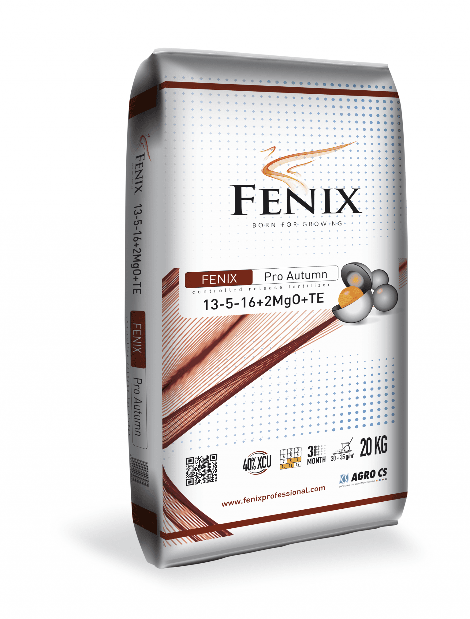 AGRO CS FENIX Pro Autumn trávníkové hnojivo 20 kg