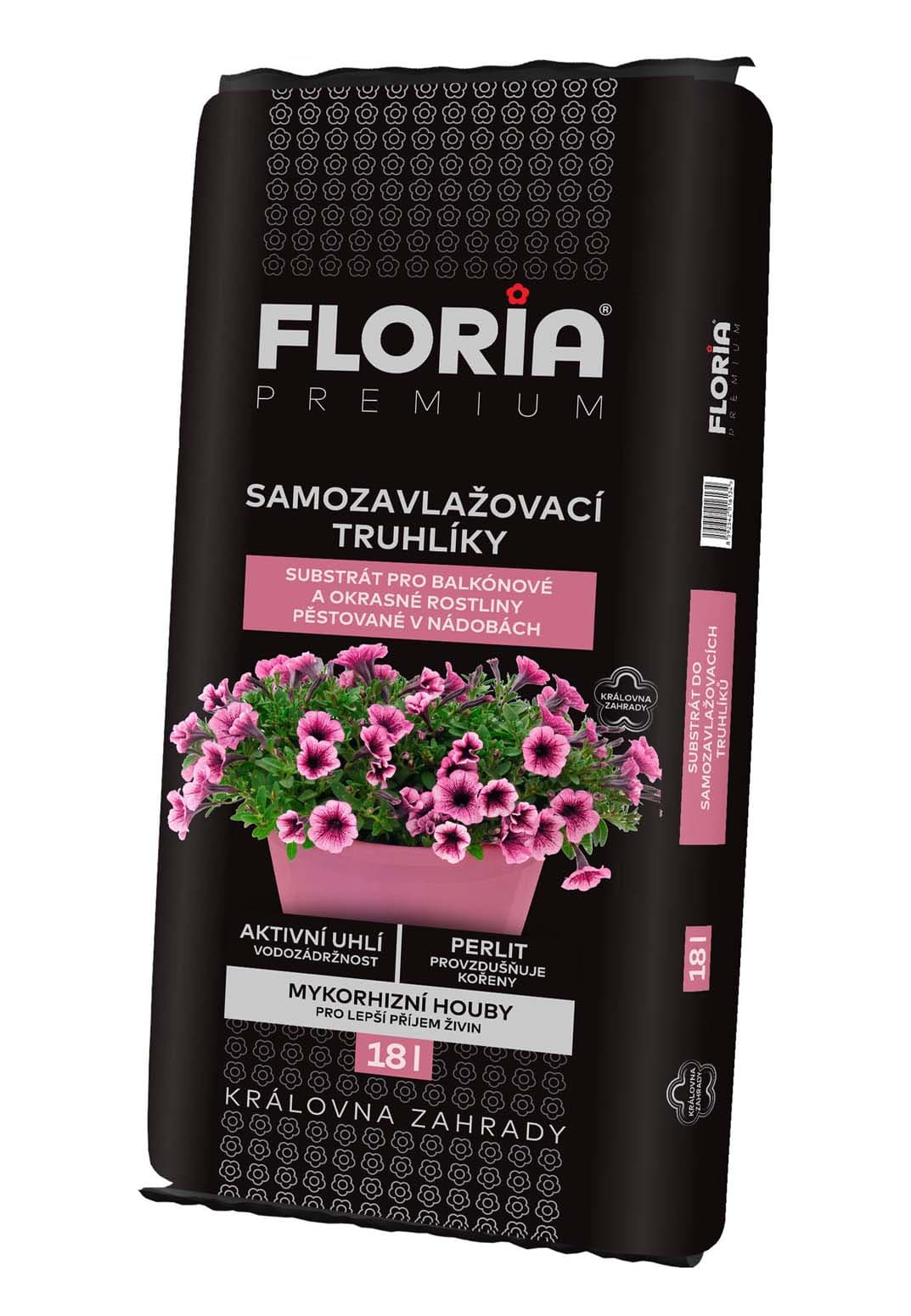AGRO CS FLORIA PREMIUM Substrát do samozavlažovacích truhlíků 18 l