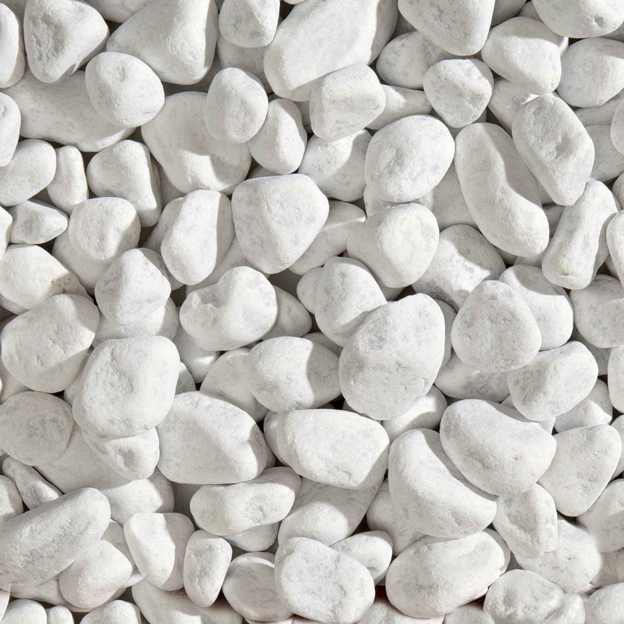 Zafido (distributor) Okrasné valounky Bianco Carrara 25 - 40 mm 25 kg