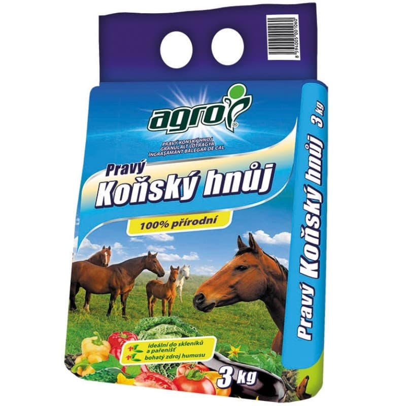 AGRO CS AGRO Pravý koňský hnůj